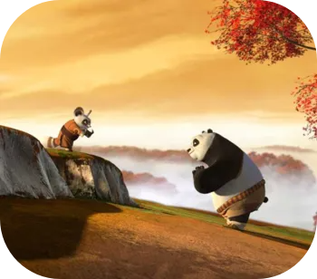 Panda and Shifu